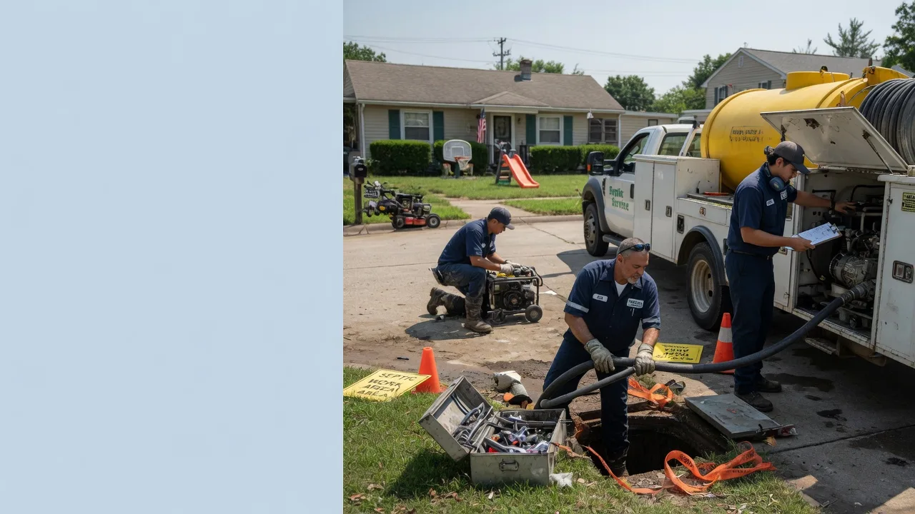 Septic Tank Pumping in Mendon, MI near me